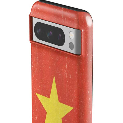 Vietnam Flag Distressed Google Pixel 8 Pro Impact Case